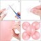 Clear Balloon Glue Points Removable Adhesive Dots Double Sided Glue Points Stickers Non Trace Adhesive Glue Tape for Craft Supplies Decoration, 500 Pieces Per Roll